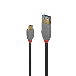 Lindy 36895 USB-kabel 0,15 m USB 3.2 Gen 2 (3.1 Gen 2) USB C USB A Zwart