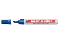 Viltstift edding 3300 schuin blauw 1-5mm