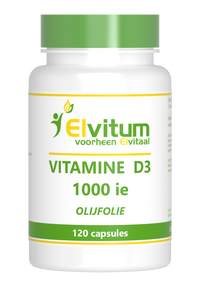 Elvitum Vitamine D3 1000 IE Capsules