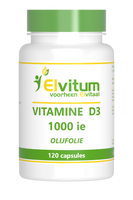 Elvitum Vitamine D3 1000 IE Capsules - thumbnail