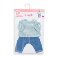 Corolle mon grand poupon - poppen broek met shirt, 36cm