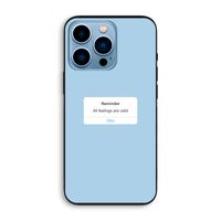 Reminder: iPhone 13 Pro Biologisch afbreekbaar hoesje