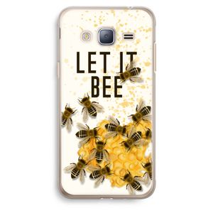 Let it bee: Samsung Galaxy J3 (2016) Transparant Hoesje