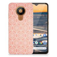 Nokia 5.3 TPU bumper Pattern Orange