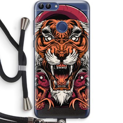 Tiger and Rattlesnakes: Huawei P Smart (2018) Transparant Hoesje met koord