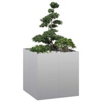 VidaXL Plantenbak 80x80x80 cm gegalvaniseerd staal