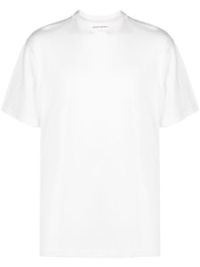 extreme cashmere t-shirt en cachemire mélangé à col rond - Blanc