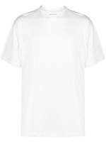 extreme cashmere t-shirt en cachemire mélangé à col rond - Blanc