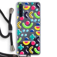 8-bit N°1: Oppo A91 Transparant Hoesje met koord