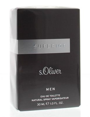 S Oliver Man superior eau de toilette spray (30 ml)