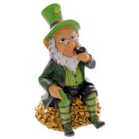 Spaarpot saint Patrick geluks kabouter 13 cm