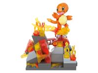 MATTEL Pokémon speelfiguren (Charmanders vurige draai)