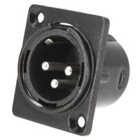 Devine 11573 XLR male chassis connector