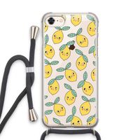 Citroenen: iPhone 8 Transparant Hoesje met koord Citroenen: iPhone 8 Transparant Hoesje met koord