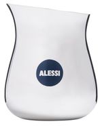 Alessi vase incurvé à logo - Argent - thumbnail