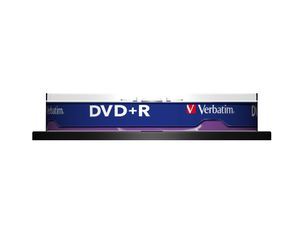 Verbatim DVD+R Matt Silver 4,7 GB 10 stuk(s)