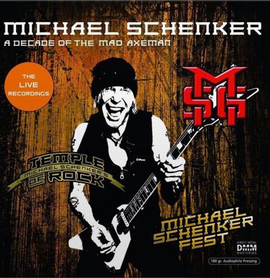 Michael Schenker - A Decade Of The Mad Axeman (The Live Recordings) 2LP LAATSTE STUKS