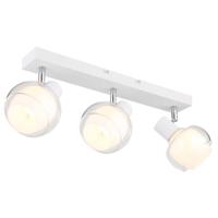 Globo Witte plafondlampTokki 3-lichts - 54309-3W