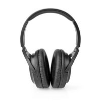 Nedis HPBT1201BK hoofdtelefoon/headset Hoofdtelefoons Bedraad en draadloos Hoofdband Oproepen/muziek Micro-USB Bluetooth Zwart - thumbnail