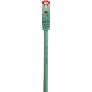 Renkforce RF-5372558 RJ45 Netwerkkabel, patchkabel CAT 6 S/FTP 3.00 m Groen Snagless, Vergulde steekcontacten, Vlambestendig 1 stuk(s)