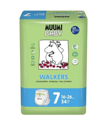 Ecologische luierbroekjes maat 7 XL 16-26kg
