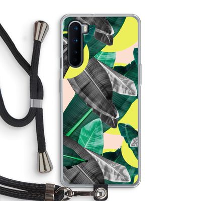 Fantasie jungle: OnePlus Nord Transparant Hoesje met koord