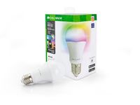E27 Dimbare Smart Lamp met RGB LEDs - Slimme A19 Peer LED Lamp - 850 Lumen - 8 Watt - Handige App  (HBT-E27)