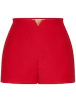 Valentino Garavani short Crepe Couture - Rouge - thumbnail