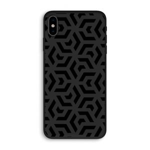 Crazy pattern: iPhone XS Biologisch afbreekbaar hoesje
