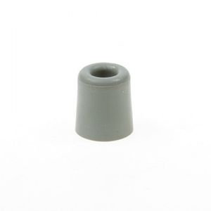 3x Deurbuffer / deurstopper grijs rubber 35 x 30 mm