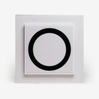 Whisper Instucbaar Designventiel - Rond - 125mm - Toevoer/afvoer - Wit - Met Plenumbox