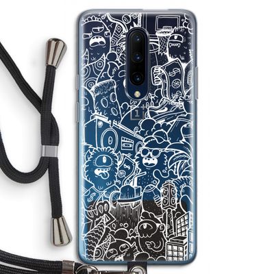 Vexx City #2: OnePlus 7 Pro Transparant Hoesje met koord