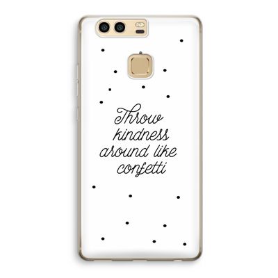 Confetti: Huawei P9 Transparant Hoesje