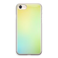 Minty mist pastel: iPhone 8 Transparant Hoesje