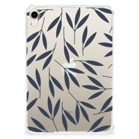 Apple iPad mini 6 (2021) | Siliconen hoesje | Leaves Blue