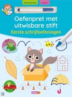 Oefenpret Met Uitwisbare Stift Eerste Schrijfoefeningen