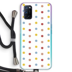 Bollen: Oppo A72 Transparant Hoesje met koord