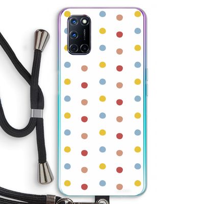 Bollen: Oppo A72 Transparant Hoesje met koord