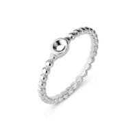 Melano Twisted Ring Tiem Zilver