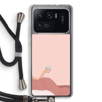 Wine: Xiaomi Mi 11 Ultra Transparant Hoesje met koord