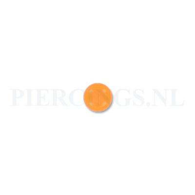 Balletje 1.6 mm acryl oranje bruis