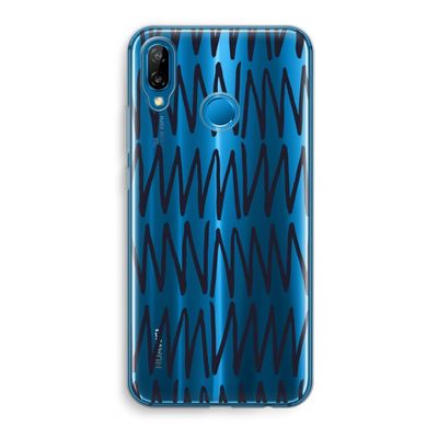 Marrakech Zigzag: Huawei P20 Lite Transparant Hoesje
