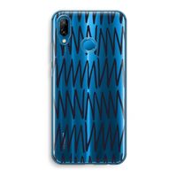 Marrakech Zigzag: Huawei P20 Lite Transparant Hoesje