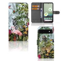 Telefoonhoesje | Met pasjeshouder | voor Google Pixel 6A Jungle