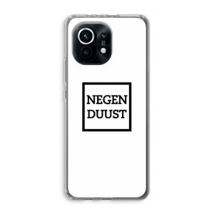 Negenduust vierkant: Xiaomi Mi 11 Transparant Hoesje