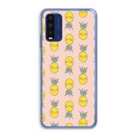 Ananas: Xiaomi Redmi 9T Transparant Hoesje