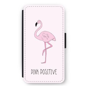 Pink positive: iPhone 12 mini Flip Hoesje
