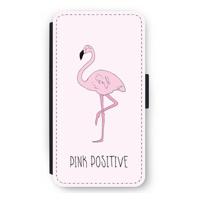 Pink positive: iPhone 12 mini Flip Hoesje