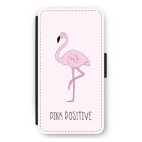Pink positive: iPhone 12 mini Flip Hoesje