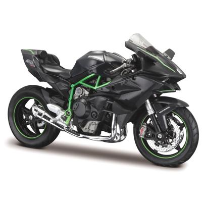 Modelmotor/speelgoedmotor Kawasaki H2 R NINJA - zwart - schaal 1:12